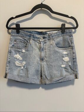 AG Adriano Goldschmied The Hailey ex-boyfriend roll up Shorts